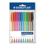 Staedtler Ball 432 Ballpoint Pen Assorted Pack of 10