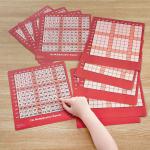 Multiplication Grids 210 X 240mm Pack 10