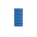 Colour Blocks in Blue Pack of 6 -