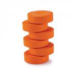 Colour Blocks in Orange Pack of 6 -