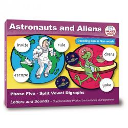 Cheap Stationery Supply of Astronauts and Aliens Split Vowel Digraphs Office Statationery