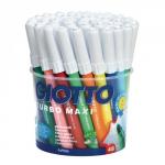 Giotto Turbo Maxi Fibre Tip Pen Assorted, Pack of 48