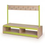 Static Double Sided Bench 24 Hooks Grape