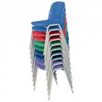 Harmony Chair Class Pack Seat Height 350mm Blue Pack of 30