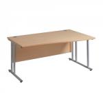 Classmates Wave Desk W1400mm Maple