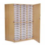 60 Tray With Doors-Clear Trays