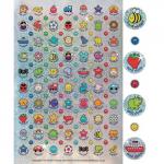 Sparkly Stickers Pack of 1240