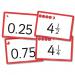 Fraction and Decimal Counting Cards Pk40