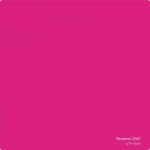 Pin Panelz Pantone 256c Frameless, Plastic Noticeboard 900 x 900mm Pink
