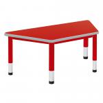 Harl Trapezoidal Table Red