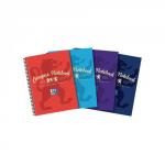Oxford Campus A5 140 Page Notebook Assorted Pack of 5