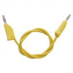 4mm Stackable Plug Lead 500mm - Yellow