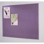Metroplan Eco-Friendly Frameless, Eco-Colour Noticeboard 1200 x 900mm Blue