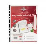 Concord Ring Binder Tab Wallet Clear