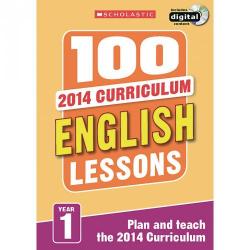 Cheap Stationery Supply of 100 English Lessons Year 1 Office Statationery