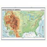Dry-wipe Reversible Wall Map United States