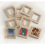 Wooden Weaving Squares
