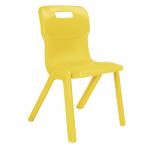 One Piece Titan Chair 380mm Yellow