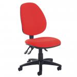 High Back Op Chair No Arms Red
