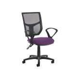 Altino High Back Op Chair Fix Arm Purple