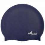 Swimtech Silicone Swim Cap Navy Blue Navy Blue