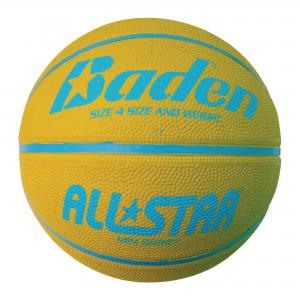 Image of Baden All Star Basketball Size 4 Yel-blu