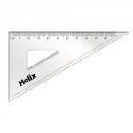 Set Square-Clear-60 Degree 125mm Pack 12