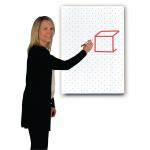 Teacher Matrix DbleSided Dry Erase Board
