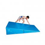 Beemat Folding Gym Incline Wedge Blue
