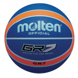 Image of Molten Bgr Blue-orange Basketball Size 7