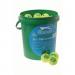 Slazenger Mini Tennis Ball Green Bucket
