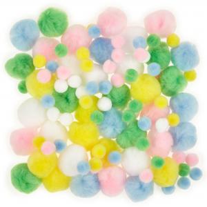 Pastel Pom Poms