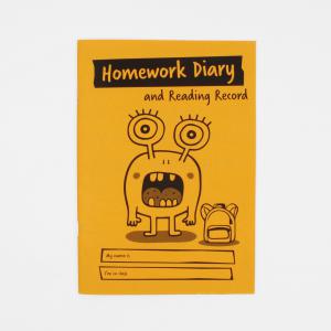 Primary Homework Diary Reading Record