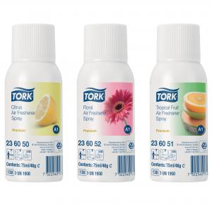 Click to view product details and reviews for Tork Tropical Fruit Air Freshener Spray.