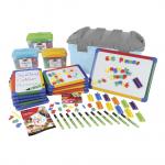 The group pack of School Stationery Show-me Magnetic contains an assortment of colorful and useful magnetic tools, with markers, erasers, and a magnetic ruler all neatly organized in a handy case. Perfect for any classroom setting.