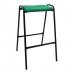 Np Stool 610mm Blk Frm Green