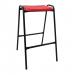 Np Stool 610mm Blk Frm Red