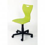 En50 Comp Chair Blk Glides Lime