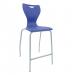 En High Chair 610mm Silver Grey Frm Blue
