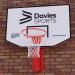 Wall Mounted Basketball Board Red Mount