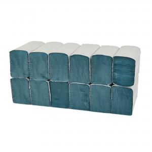 Image of Z Fold Blue 1ply Hand Towels