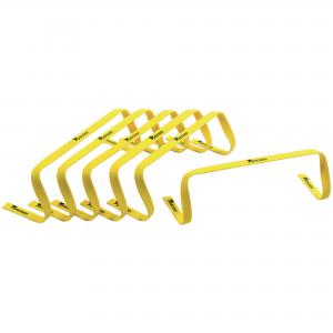 Precision Flat Hurdles Pk6 6in Yellow