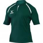 Gilbert Plain Rugby Shirt 28in Grn
