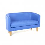 Adult Quilted Tub Sofa Blue