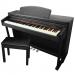 Digital Piano With Bench - Black