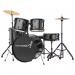 Rocket 5 Piece 22in Drum Kit In Black