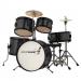 Rocket 5 Piece Junior Drum Kit - Black