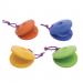 Plastic Castanets Multicoloured