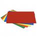 The photo shows a pack of 25 assorted Sra2 coloured card for school supplies, neatly stacked and organized. The vibrant colors of the cardstock are perfect for projects and presentations. Each sheet is smooth and sturdy, with a glossy finish that catches the light. The package is labeled with the brand name and the card size, making it easy to identify. Whether for arts and crafts or school reports, this stationery is a versatile addition to any classroom.
