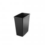 Black 40 Litre Recycling Bin - Base